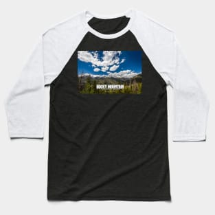 Rocky Mountain National Park Baseball T-Shirt